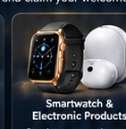 Illustration of Smartwatch & Electronics
